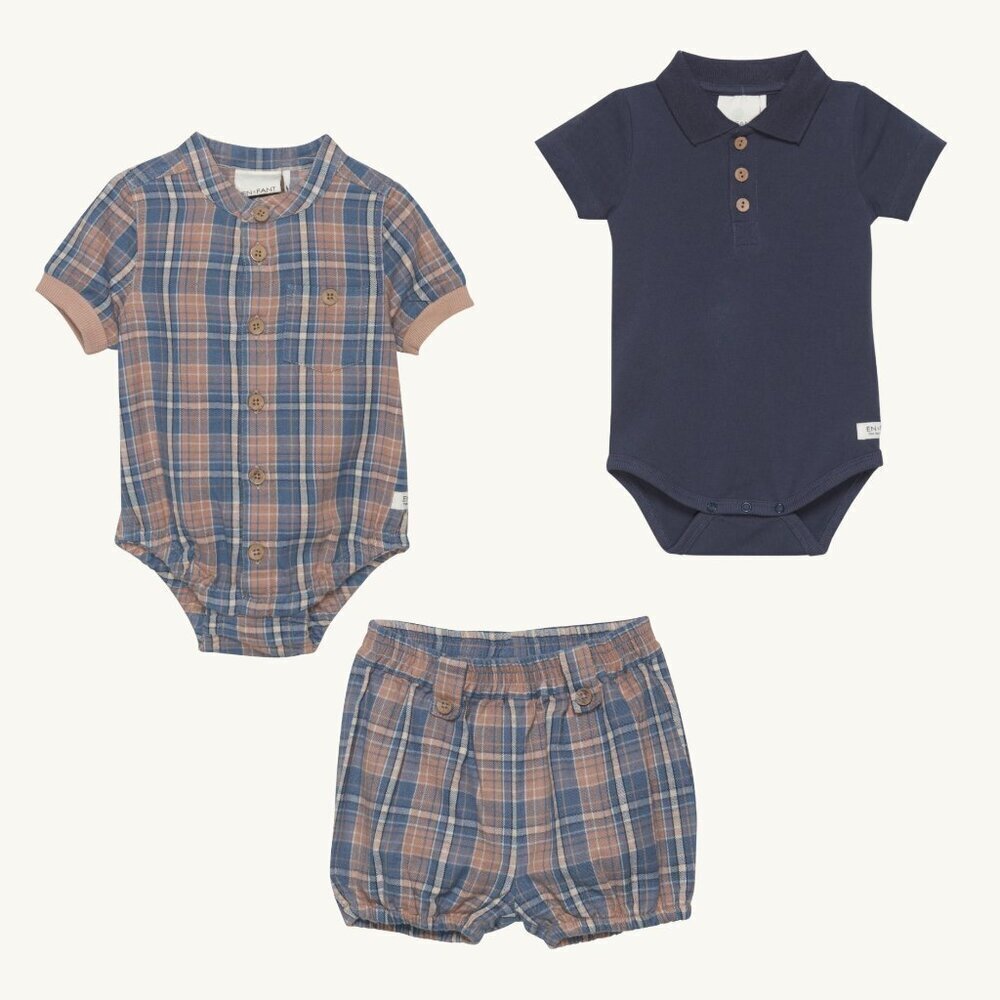 NWT - European premium brand classic summer bundle for baby boy​​​